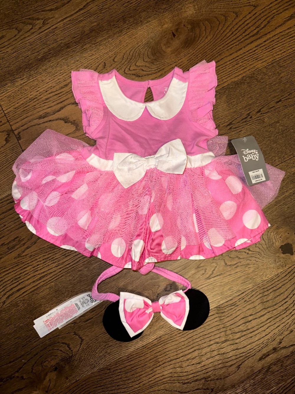 NWT Disney Minnie Mouse Costume 6-9 months